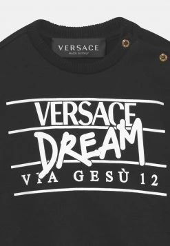 Versace LOGO Sweatshirt Nero/bianco Enfant -Versace Soldes 2022 bd70817a9bc34b1996197cdaab6c492f