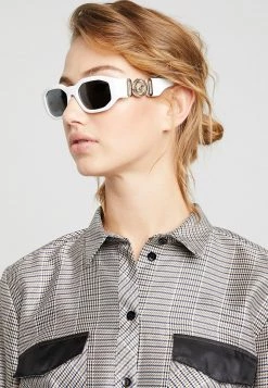 VERSACE BIGGIE UNISEX Lunettes De Soleil White/black -Versace Soldes 2022 be7fbd0bf50b403ab50b597c8ad932df