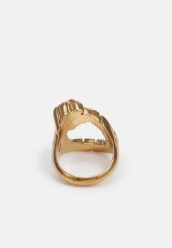 Versace Femme Bague Gold Coloured -Versace Soldes 2022 bf02f0bc98fb43188b817131d0088737
