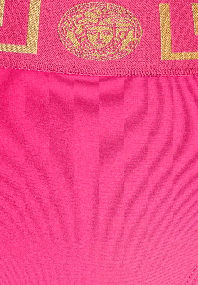 Versace Femme SWIMWEAR HIGHWAISTS Bas De Bikini Pink 3 Versace Femme SWIMWEAR HIGHWAISTS Bas De Bikini Pink – Image 3