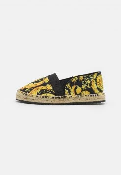 Versace UNISEX Espadrilles Black/gold