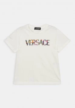 Versace LOGO UNISEX T Shirt Imprimé Bianco