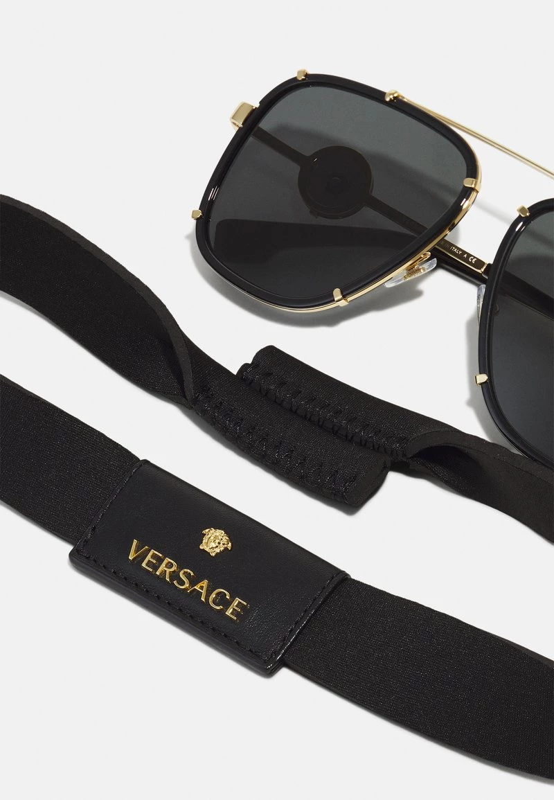 Versace UNISEX Lunettes De Soleil Black 3 Versace UNISEX Lunettes De Soleil Black – Image 3