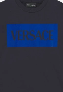 Versace LOGO UNISEX Sweatshirt Navy/bluette -Versace Soldes 2022 c7287ab77bd7438ca69ccd2b25744760