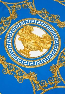 Versace UNISEX Foulard Blue -Versace Soldes 2022 cb78690714cb484d81c4df049a15aef5