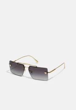 Versace Femme Lunettes De Soleil Gold Coloured