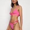 Versace Femme HIGHWAIST BOTTOM Bas De Bikini Pink