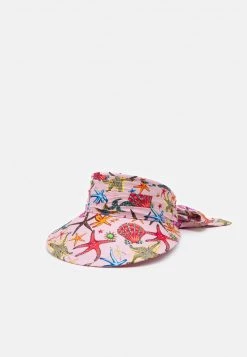 Versace CAPPELLO BANDANA CON VISIERA Chapeau Rosa/multicolor Femme