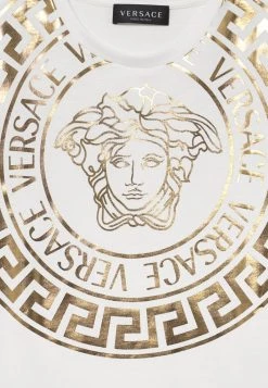 Versace MEDUSA UNISEX T Shirt Imprimé Bianco/oro -Versace Soldes 2022 d1275baf1a2a4b03a301a50ab293f541