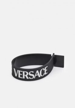 Versace BRACCIALE LOGO SPESSORATO UNISEX Bracelet Nero/bianco