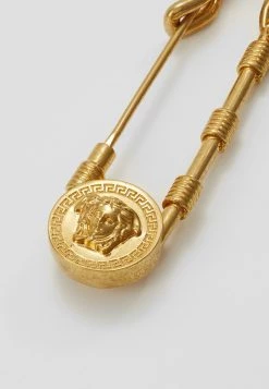 Versace SPILLA 75MM Broche Oro Tribute Femme -Versace Soldes 2022 d25780b1add444768e1f3e7d144b294b