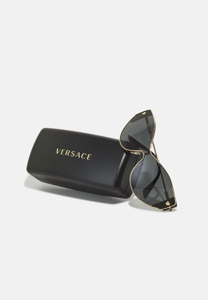 Versace Femme Lunettes De Soleil Gold Coloured 3 Versace Femme Lunettes De Soleil Gold Coloured â Image 3