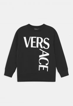 Versace LOGO UNISEX Sweatshirt Nero/bianco