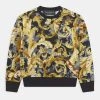 Versace BAROCCO FLAGE UNISEX Sweatshirt Nero/oro