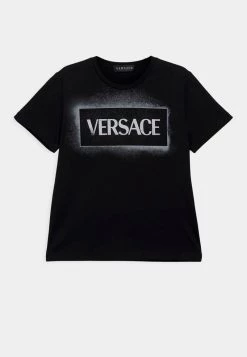 Versace LOGO UNISEX T Shirt Imprimé Nero/bianco