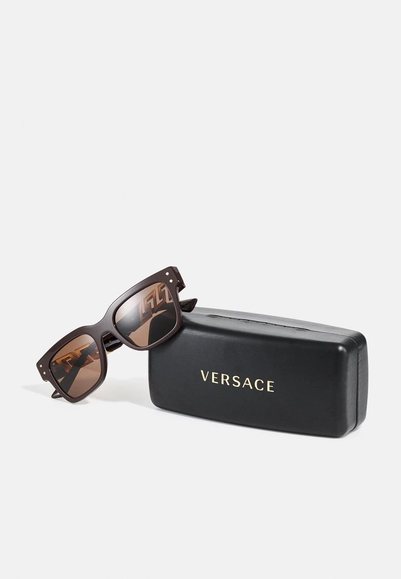 Versace UNISEX Lunettes De Soleil Brown 4 Versace UNISEX Lunettes De Soleil Brown – Image 4