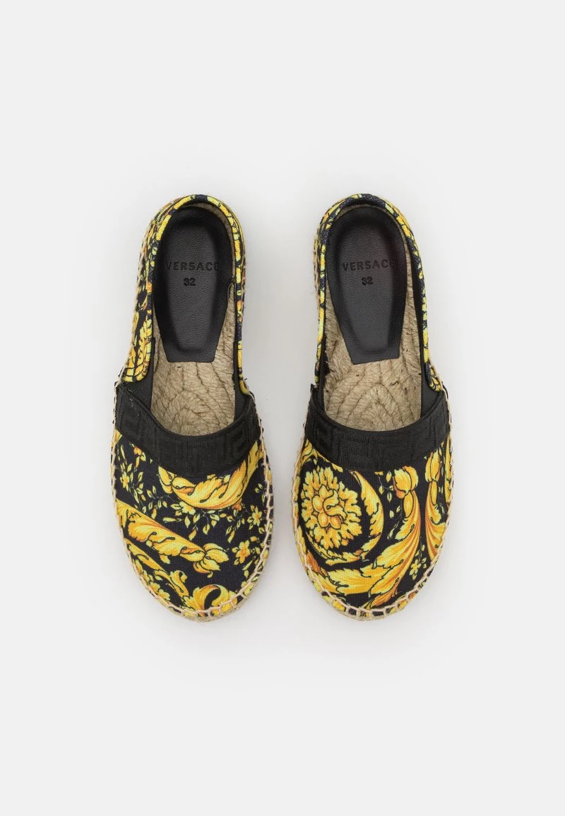 Versace UNISEX Espadrilles Black/gold 4 Versace UNISEX Espadrilles Black/gold – Image 4