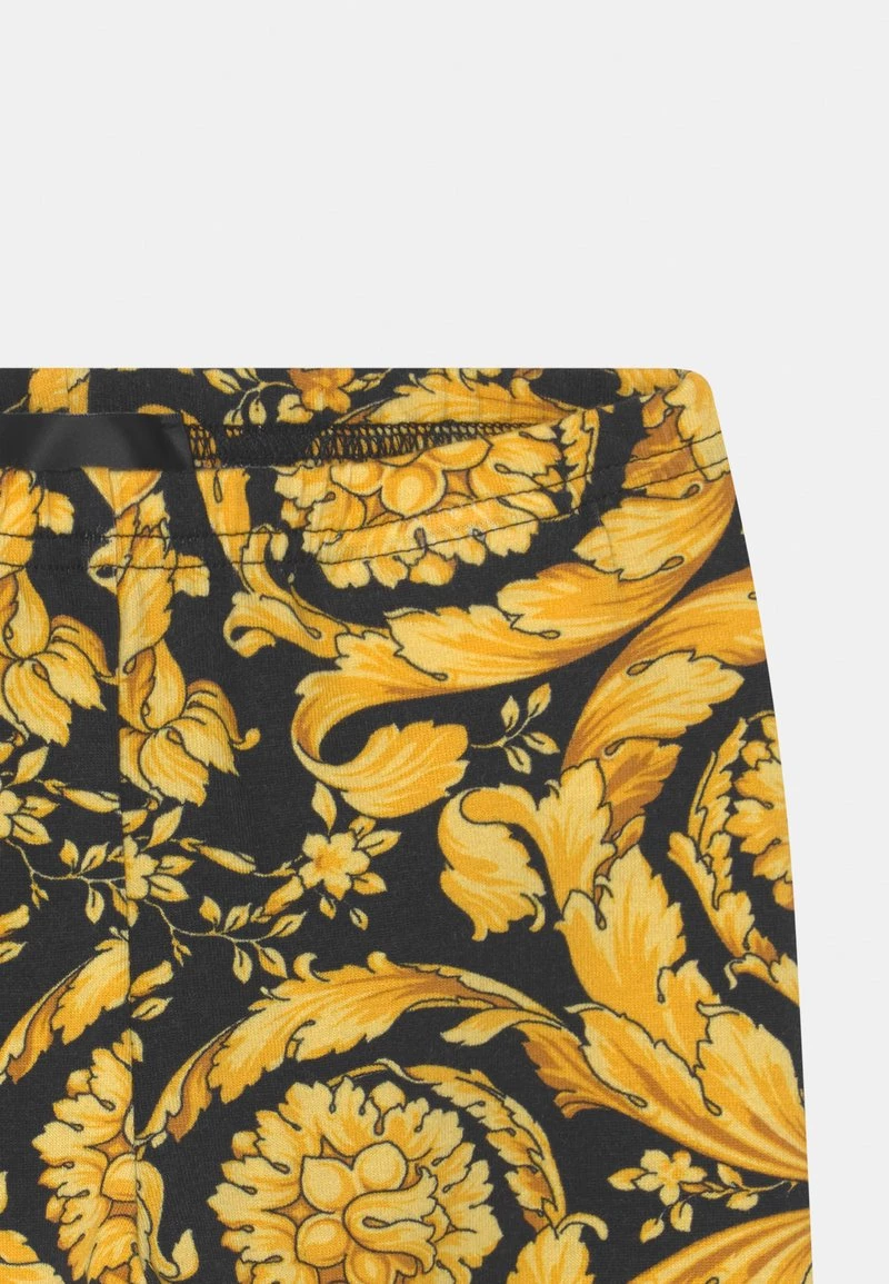 Versace Enfant BAROCCO KIDS Legging Nero/oro 3 Versace Enfant BAROCCO KIDS Legging Nero/oro – Image 3