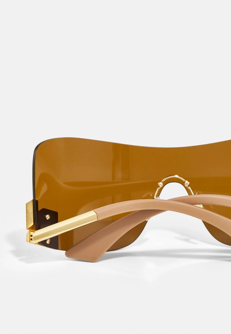 Versace Femme Lunettes De Soleil Bronze Coloured 3 Versace Femme Lunettes De Soleil Bronze Coloured – Image 3