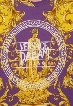 Versace TEE BAROCCO LOGO UNISEX T Shirt Imprimé Dark Orchid/sun 5 Versace TEE BAROCCO LOGO UNISEX T Shirt Imprimé Dark Orchid/sun -Versace Soldes 2022 dd14816813534d5aa1a78660815b6fed
