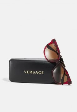 Versace Femme Lunettes De Soleil Bordeaux Transparent -Versace Soldes 2022 de4415db484841edaae1461c1591ed15