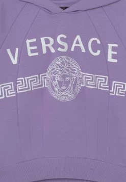 Versace ACTIVEWEAR UNISEX Sweatshirt Lilla/bianco -Versace Soldes 2022 df27b1963add4e57a7fbec3e92e192bb