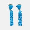 Versace Femme Boucles D'oreilles Blue