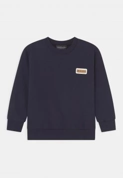 Versace PLACCHETTA LOGO UNISEX Sweatshirt Navy/oro