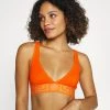 Versace Soutien Gorge Triangle Dark Orange Femme