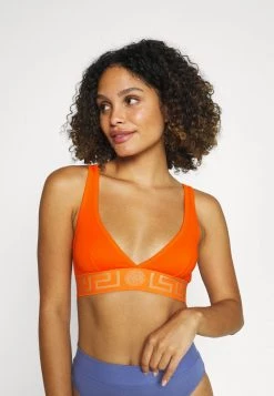 Versace Soutien Gorge Triangle Dark Orange Femme