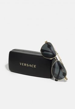Versace UNISEX Lunettes De Soleil Gold Coloured -Versace Soldes 2022 e44e1a7c7292412590e2f7b577e07fcc