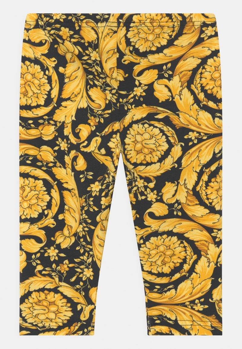 Versace Enfant BAROCCO KIDS Legging Nero/oro 2 Versace Enfant BAROCCO KIDS Legging Nero/oro – Image 2