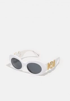 Versace MEDUSA BIGGIE Lunettes De Soleil White Femme