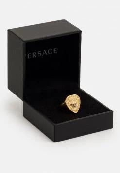 Versace UNISEX Bague Gold Coloured -Versace Soldes 2022 e7016e26774c4770ae12aea5162d4045