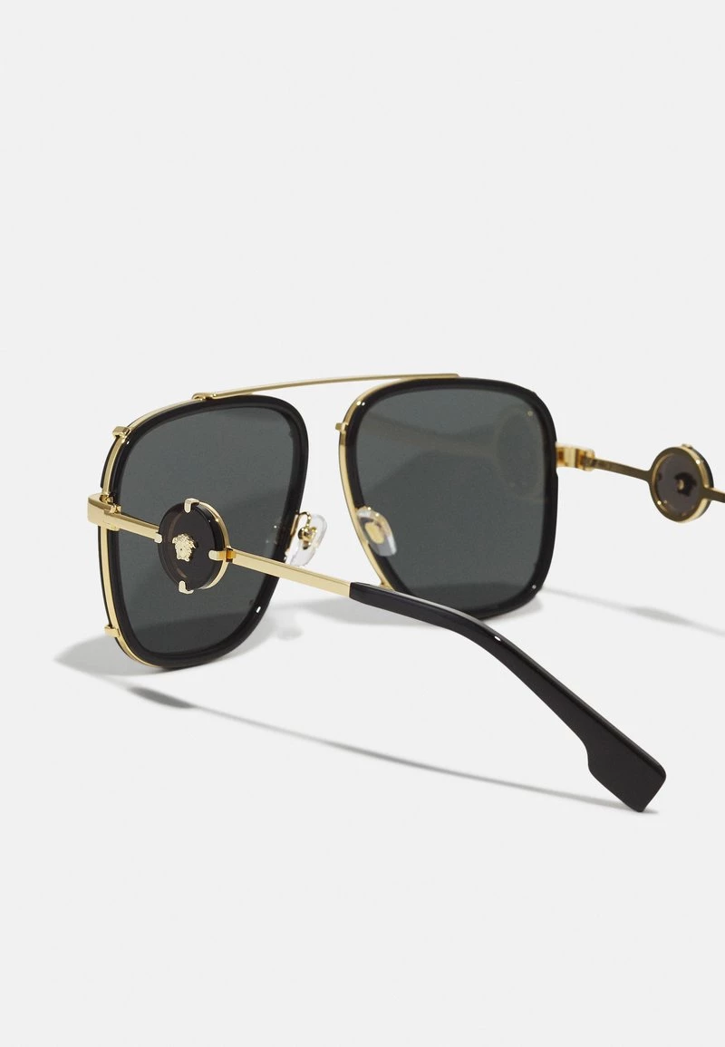 Versace UNISEX Lunettes De Soleil Black 4 Versace UNISEX Lunettes De Soleil Black – Image 4