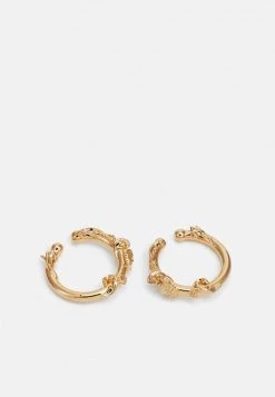 Versace Femme EARRINGS Boucles D'oreilles Gold Coloured