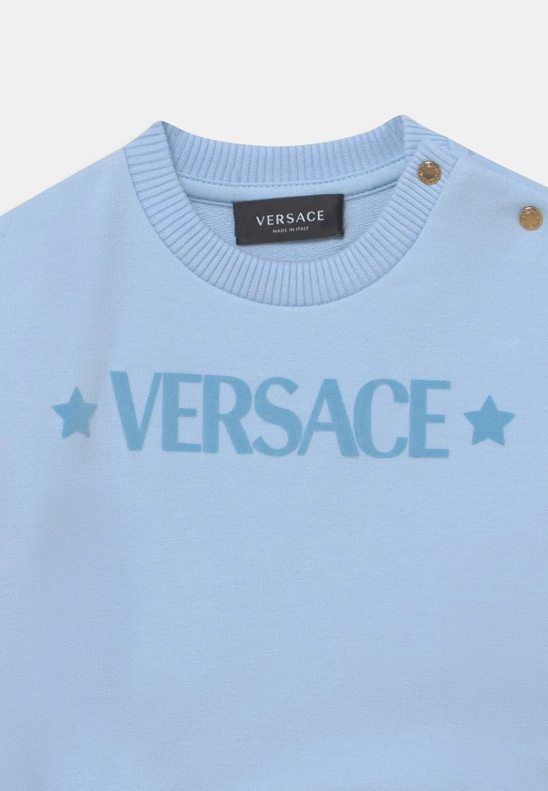 Versace SET UNISEX Survêtement Baby Blue/bianco 4 Versace SET UNISEX Survêtement Baby Blue/bianco – Image 4