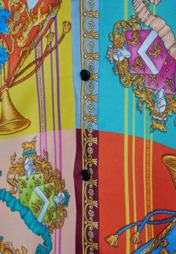 Versace INFORMAL SETA ROYAL REBELLION UNISEX Chemise Multicolor -Versace Soldes 2022 e9ac1e947ea342879feb6aeea13359d9