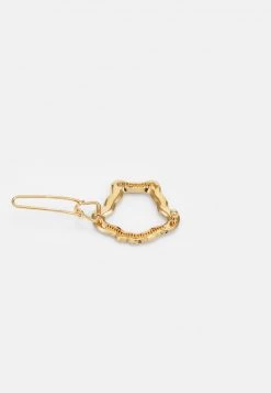Versace Femme Accessoires Cheveux Gold Coloured -Versace Soldes 2022 ec3d6dd63eb14001a6231218f11f1a22