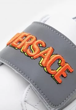 Versace UNISEX Baskets Basses White/argento/neon Orange/neon Yellow -Versace Soldes 2022 ed2ed0e913ad44d09a1753226bfd2657