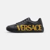 Versace Enfant Baskets Basses Nero/oro