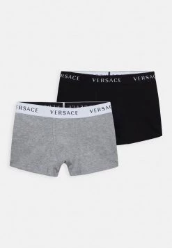 Versace UNDERWEAR BI PACK ESSENTIAL STRETCH Caleçon Grigio Enfant