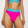 Versace HIGHWAIST BOTTOM Bas De Bikini Pink Femme