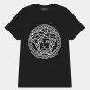 Versace MEDUSA UNISEX T Shirt Imprimé Nero/bianco