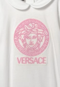 Versace UNISEX Grenouillère Bianco/rosa Baby -Versace Soldes 2022 fec2da94969f46f58ea8788e90c65fa1