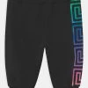 Versace UNISEX Pantalon Classique Nero/Multicolor